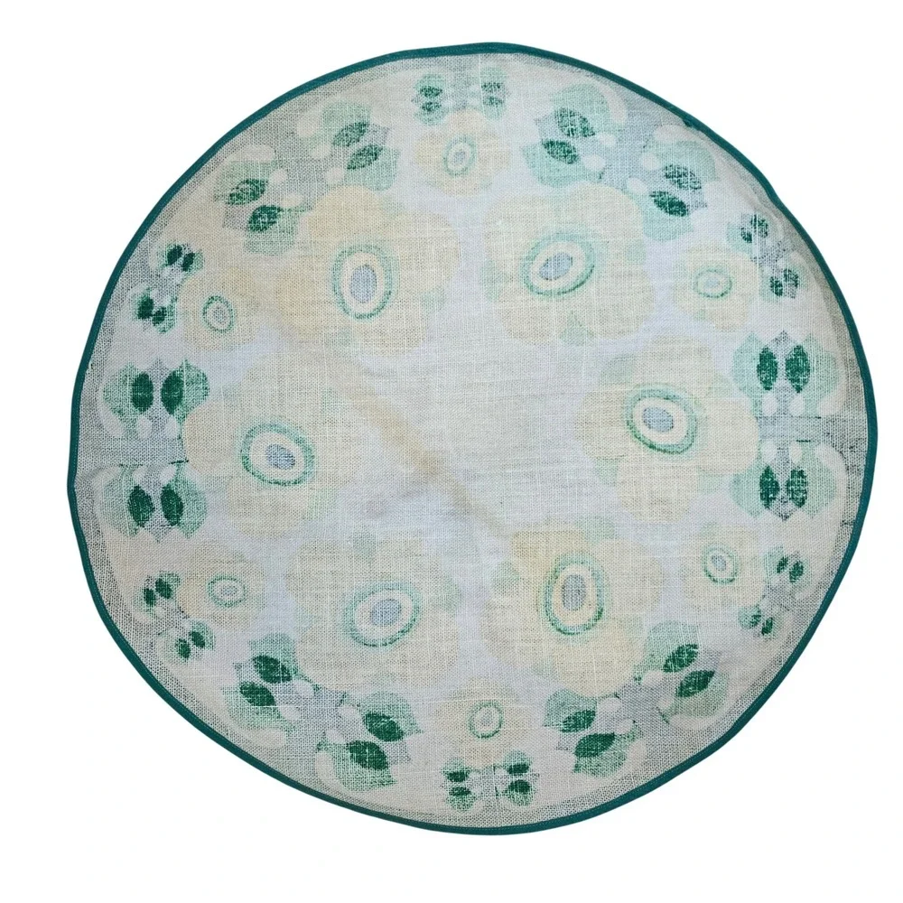 Vintage Södahl‎ Design Denmark Round Jute Table Centerpiece 27
